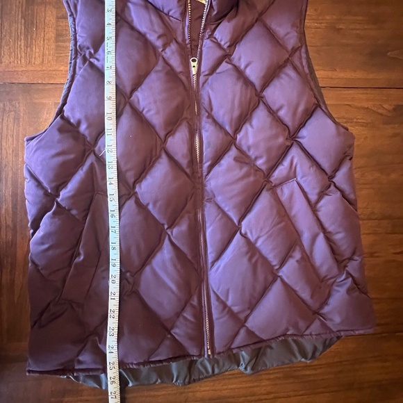 Eddie Bauer Women's Goose Down Quilted Puffer Vest, Size Medium - Picture 13 of 13